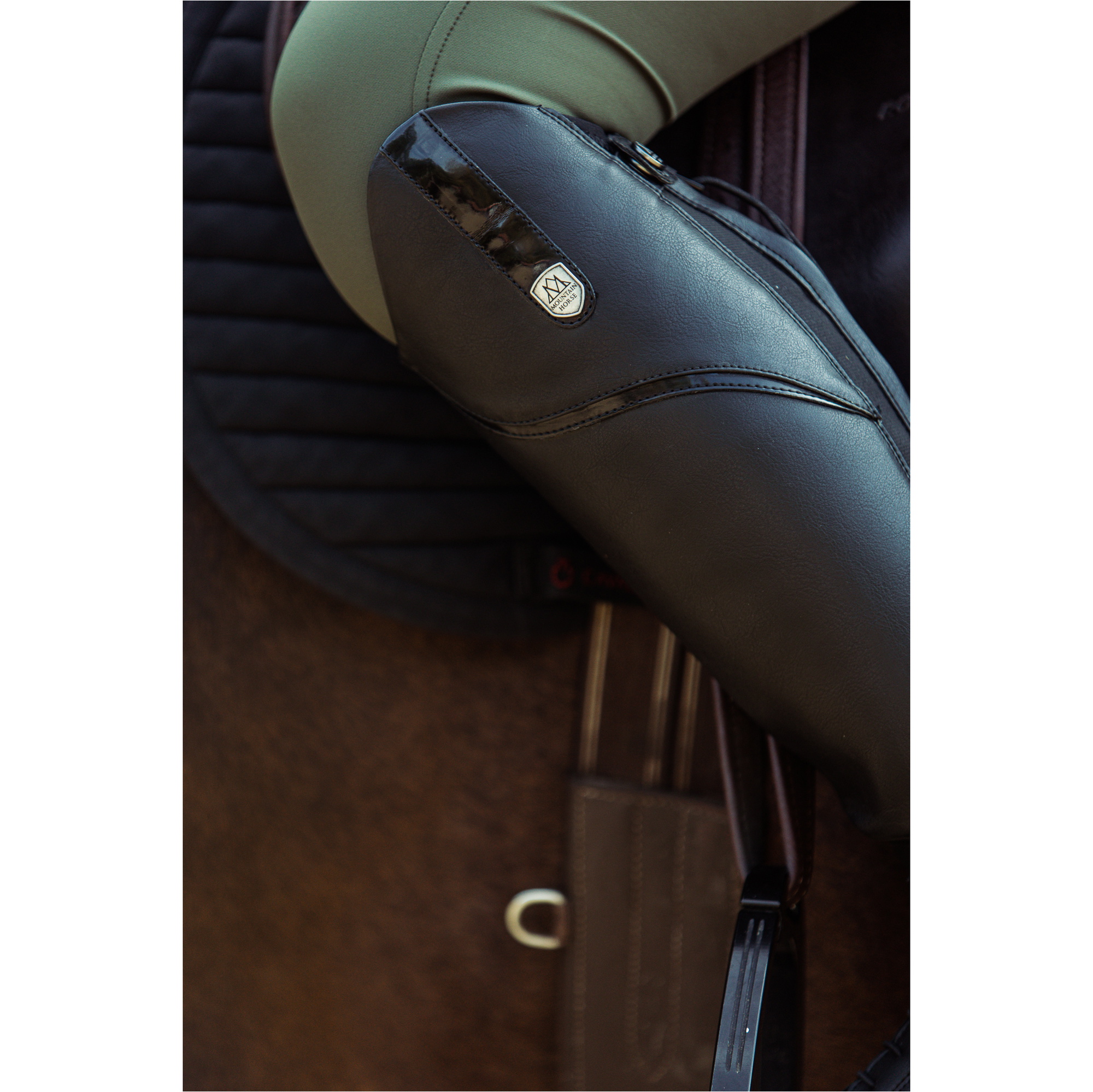 Mountain Horse Womens Veganza Long Riding Boot 022120100ip - Black